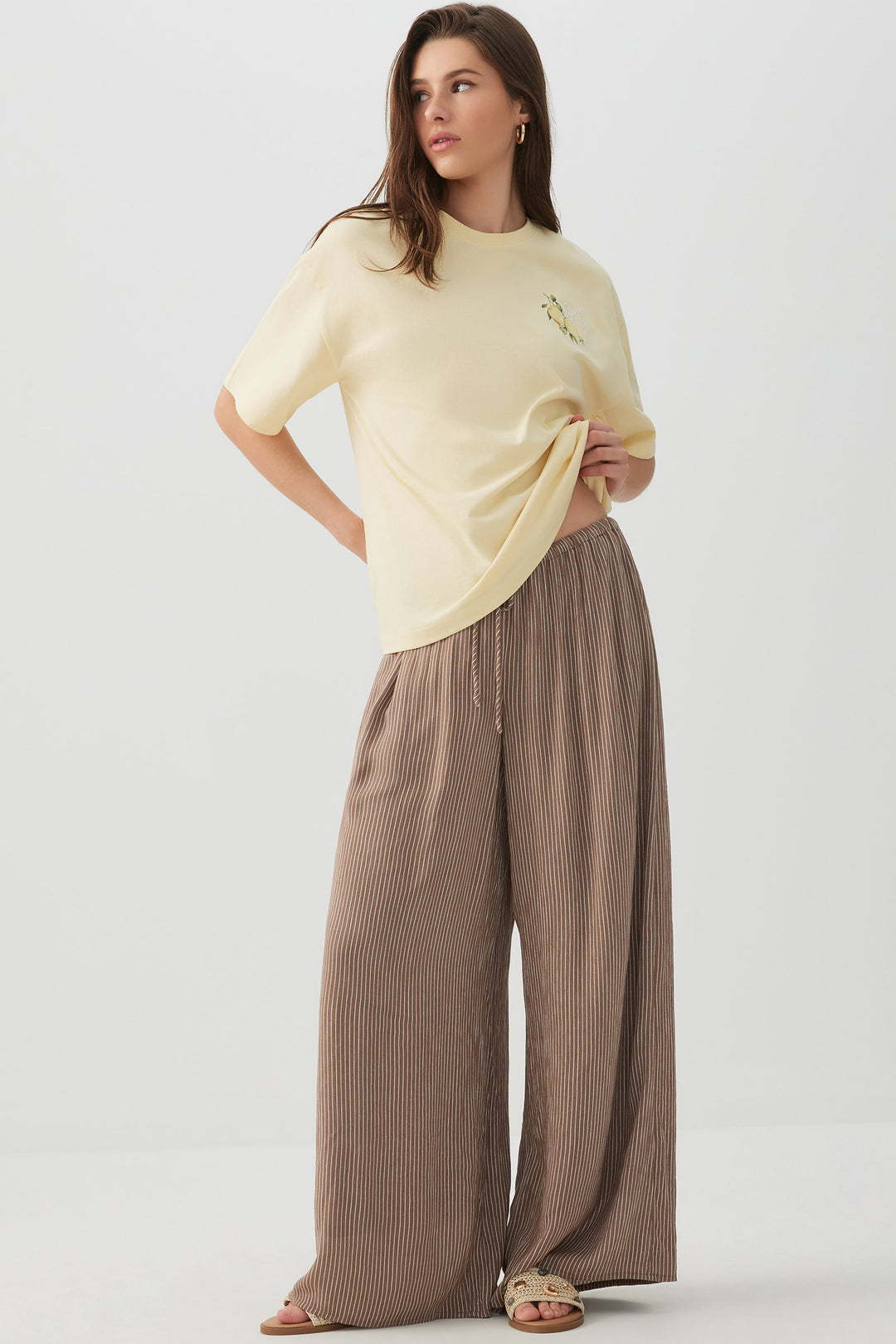 T-shirt graphique ample