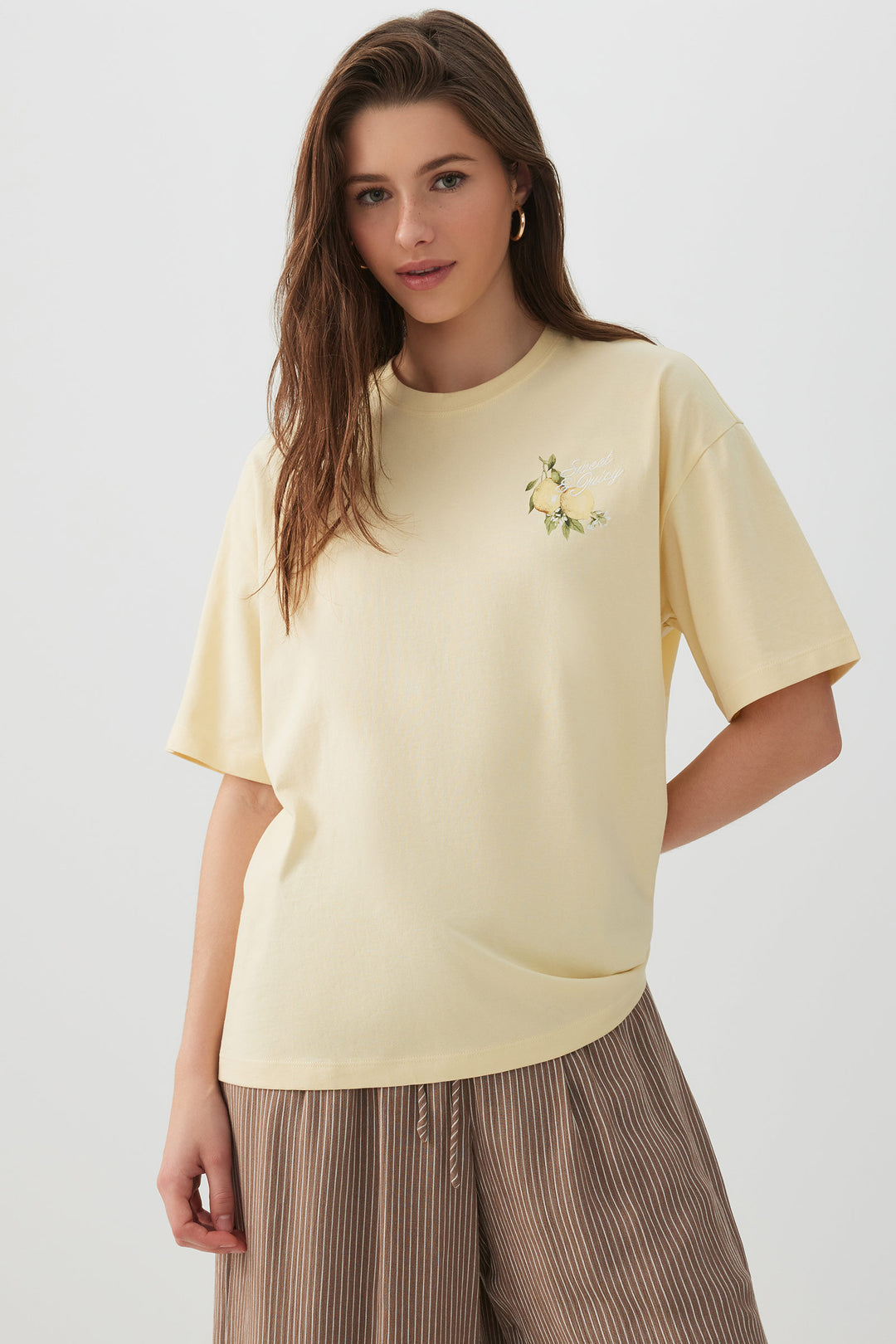 T-shirt graphique ample