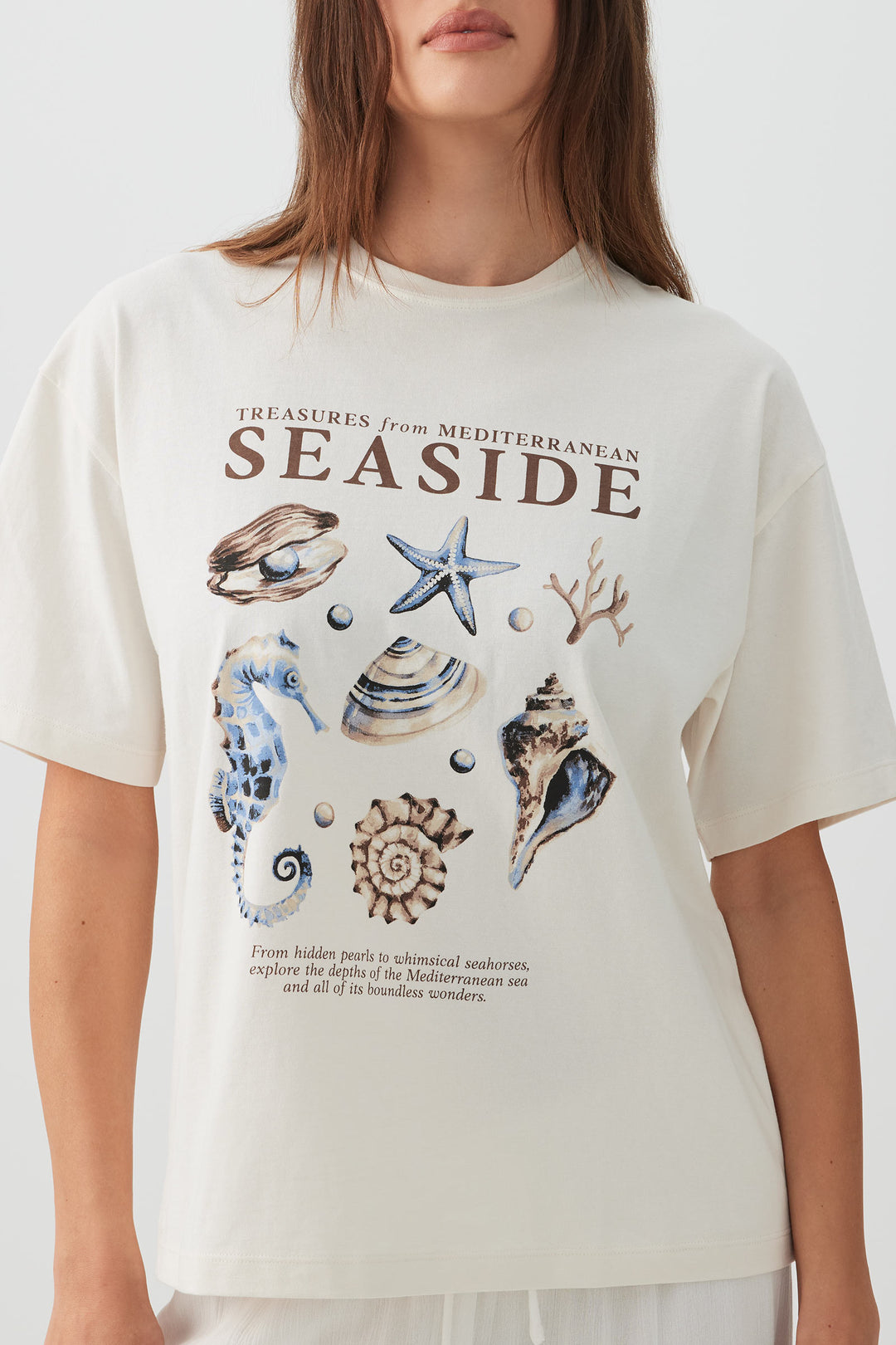 T-shirt graphique ample