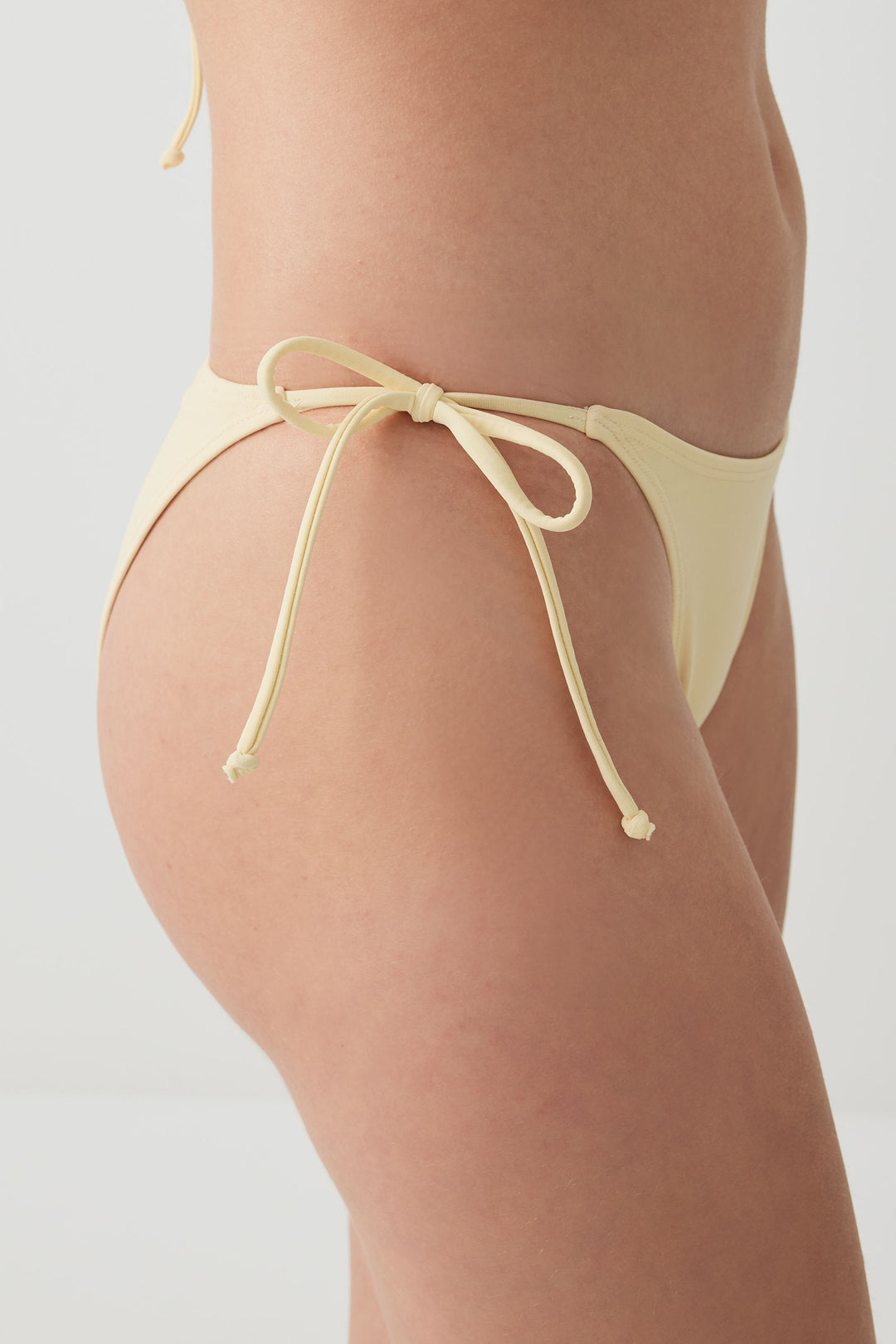 Side Tie Cheeky Bikini Bottom