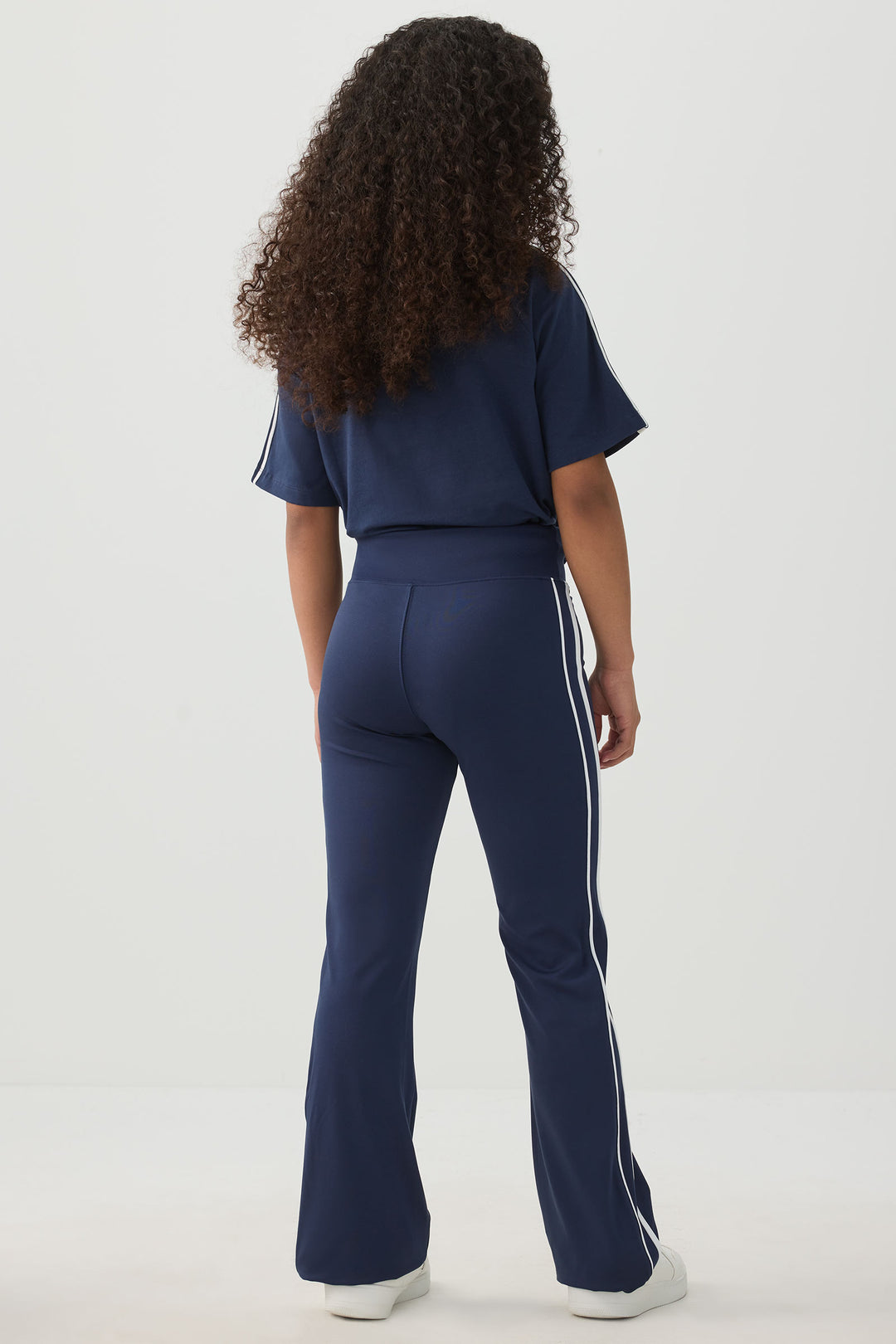 Side Stripe Flare Pants