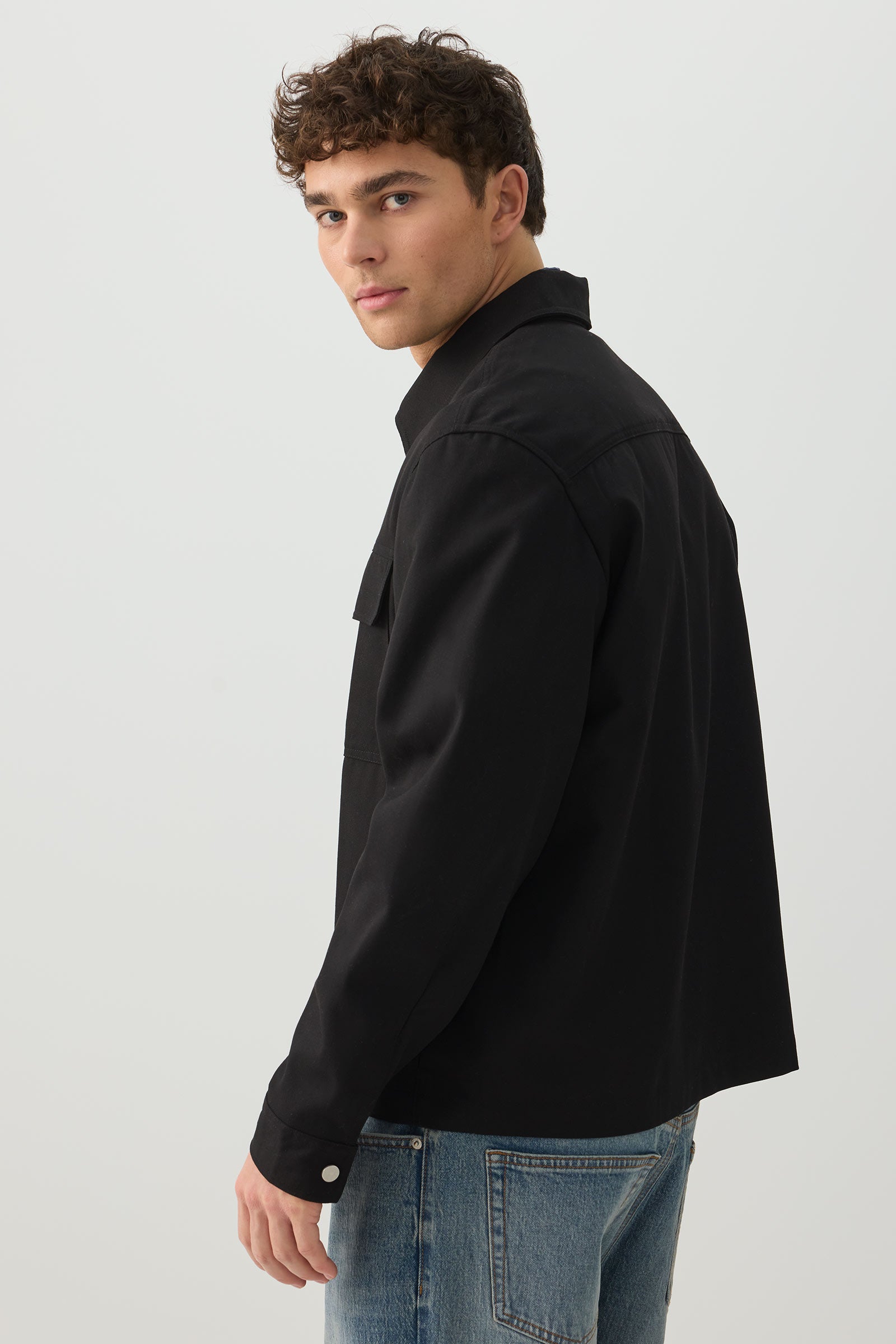 Zip Up Shirt Jacket – Ardene