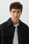 Zip Up Shirt Jacket