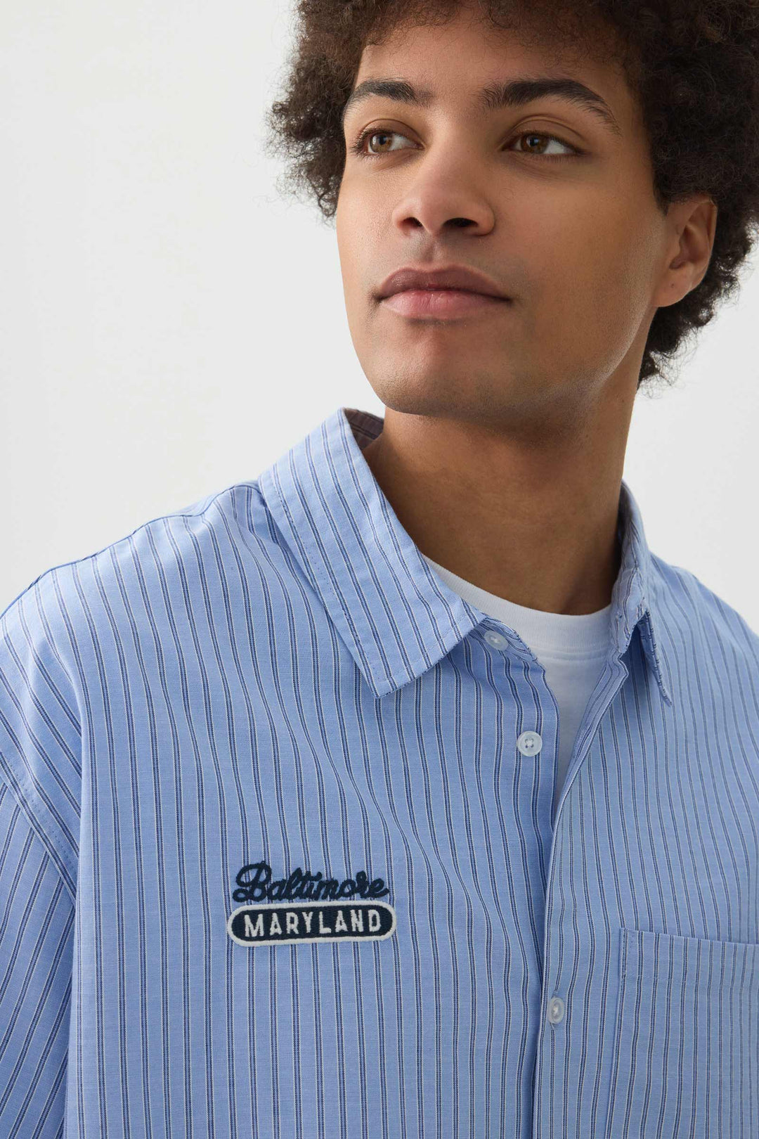 Striped Short Sleeve Shirt