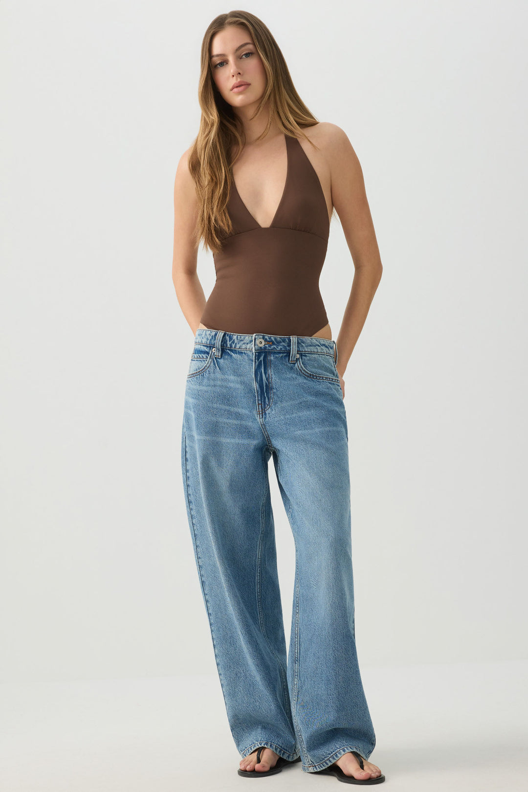 Contour Halter Bodysuit