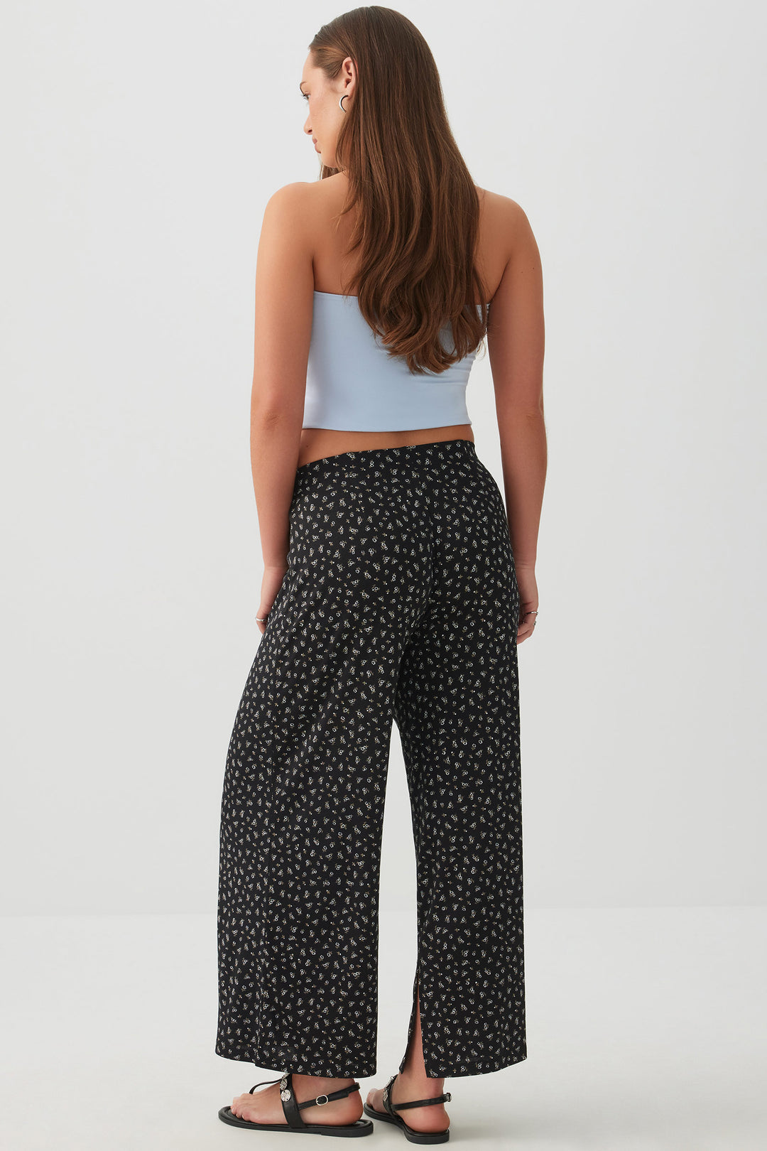 Culottes with Side Slits