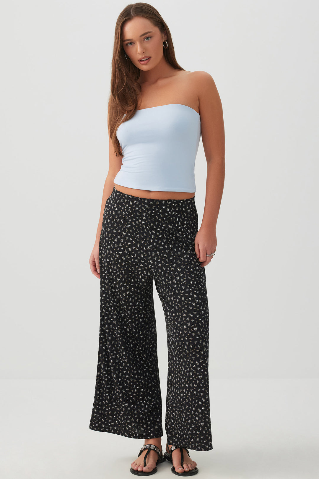 Culottes with Side Slits