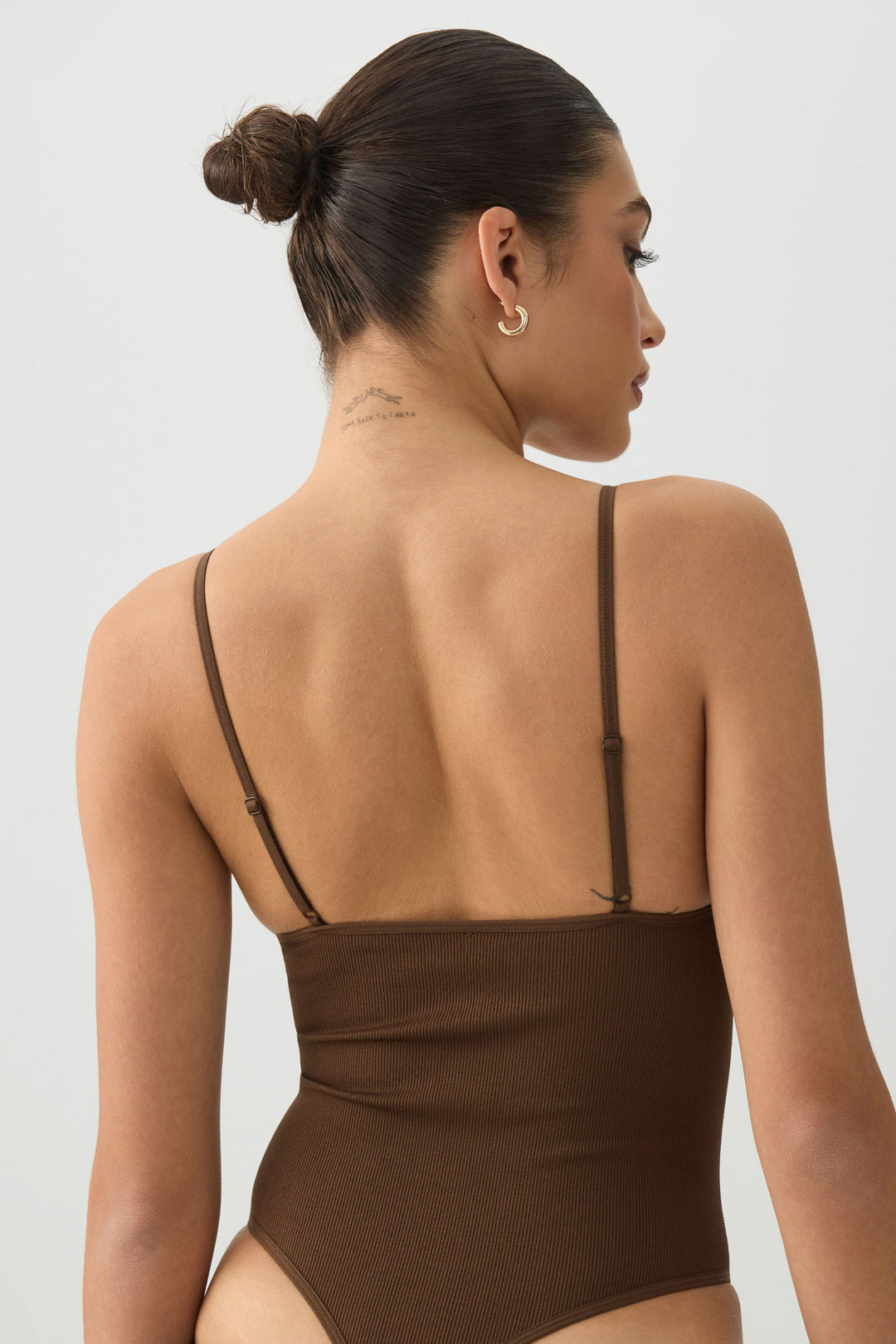 Seamless Bodysuit with Adjustable Straps