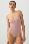 Seamless Bodysuit with Adjustable Straps