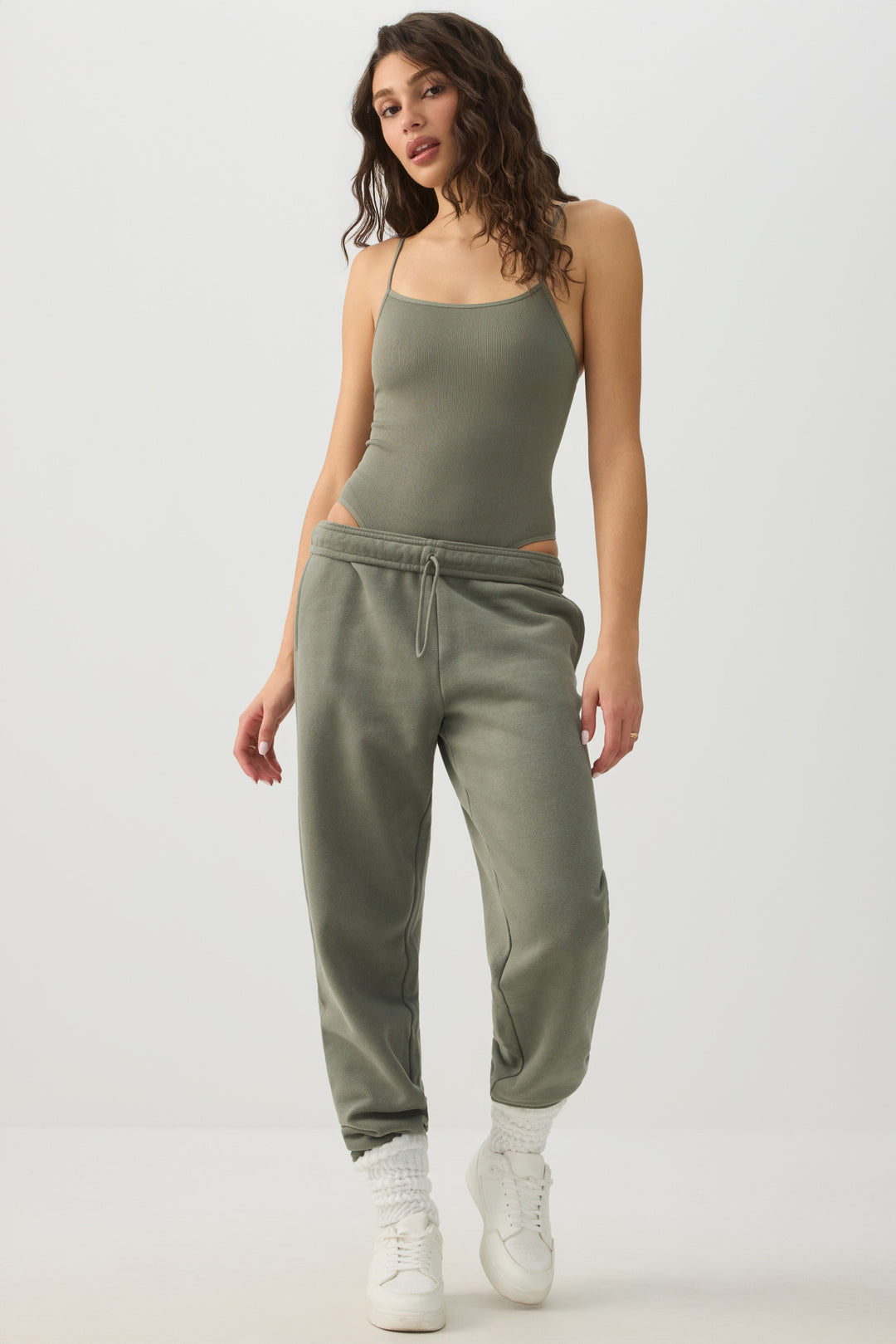 Seamless Bodysuit with Adjustable Straps