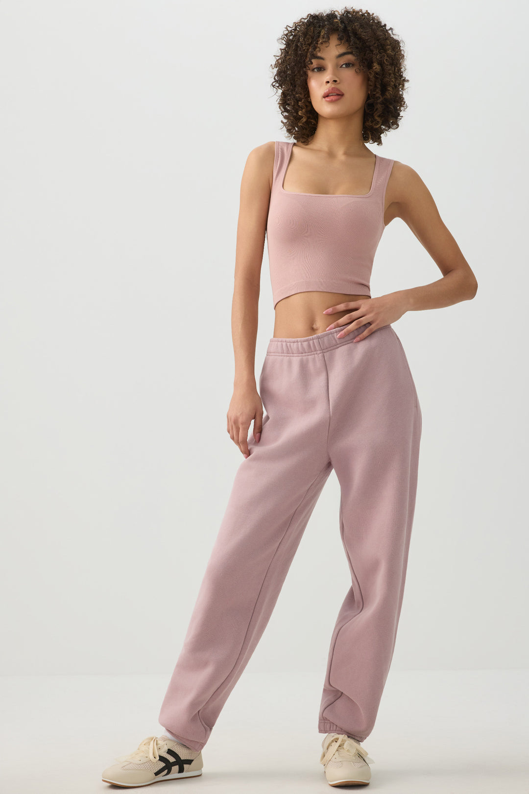 Seamless Crop Trapeze Tank Top