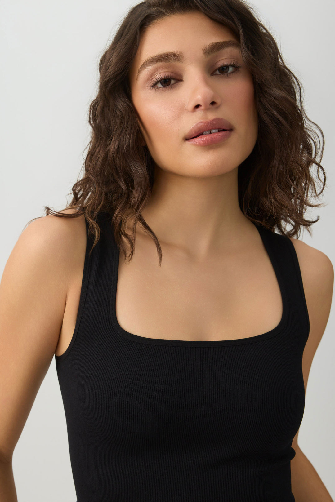 Seamless Crop Trapeze Tank Top