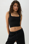 Seamless Crop Trapeze Tank Top