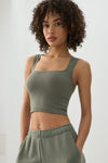 Seamless Crop Trapeze Tank Top