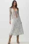 Mesh Midi Skirt