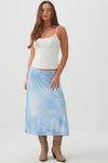 Mesh Midi Skirt