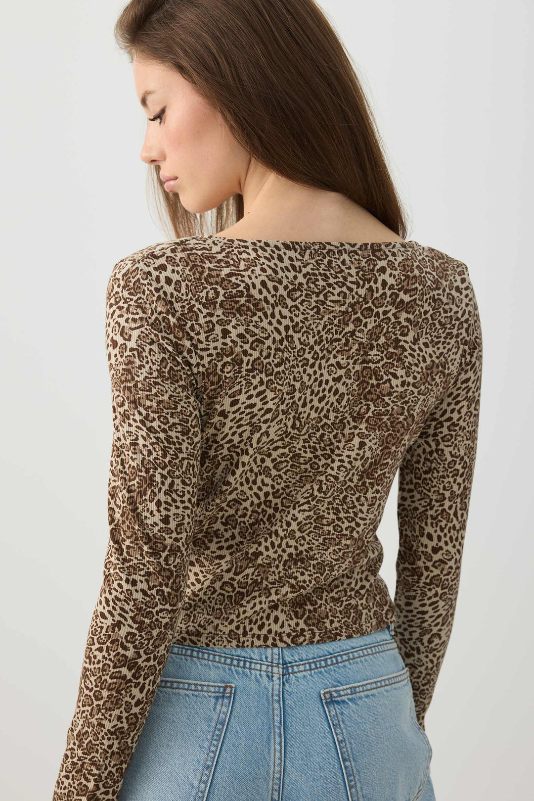 Cowl Neck Long Sleeve Top
