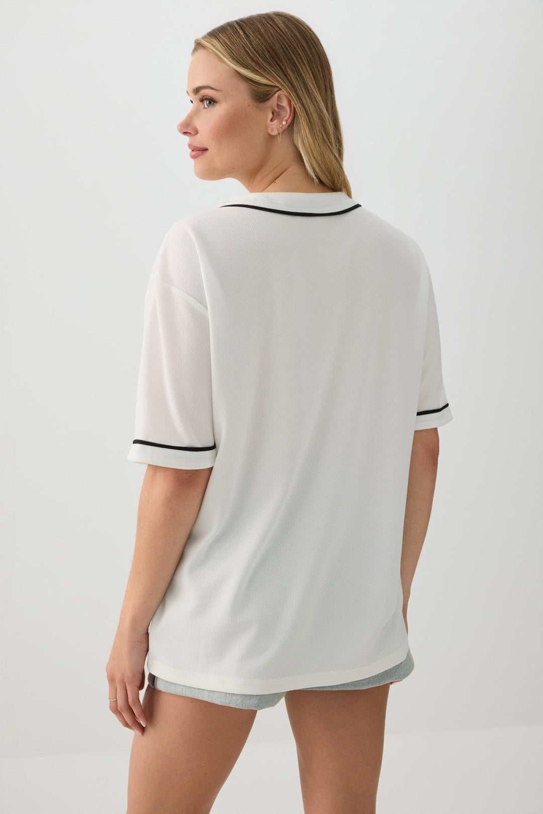 Oversized Mesh Football Shirt