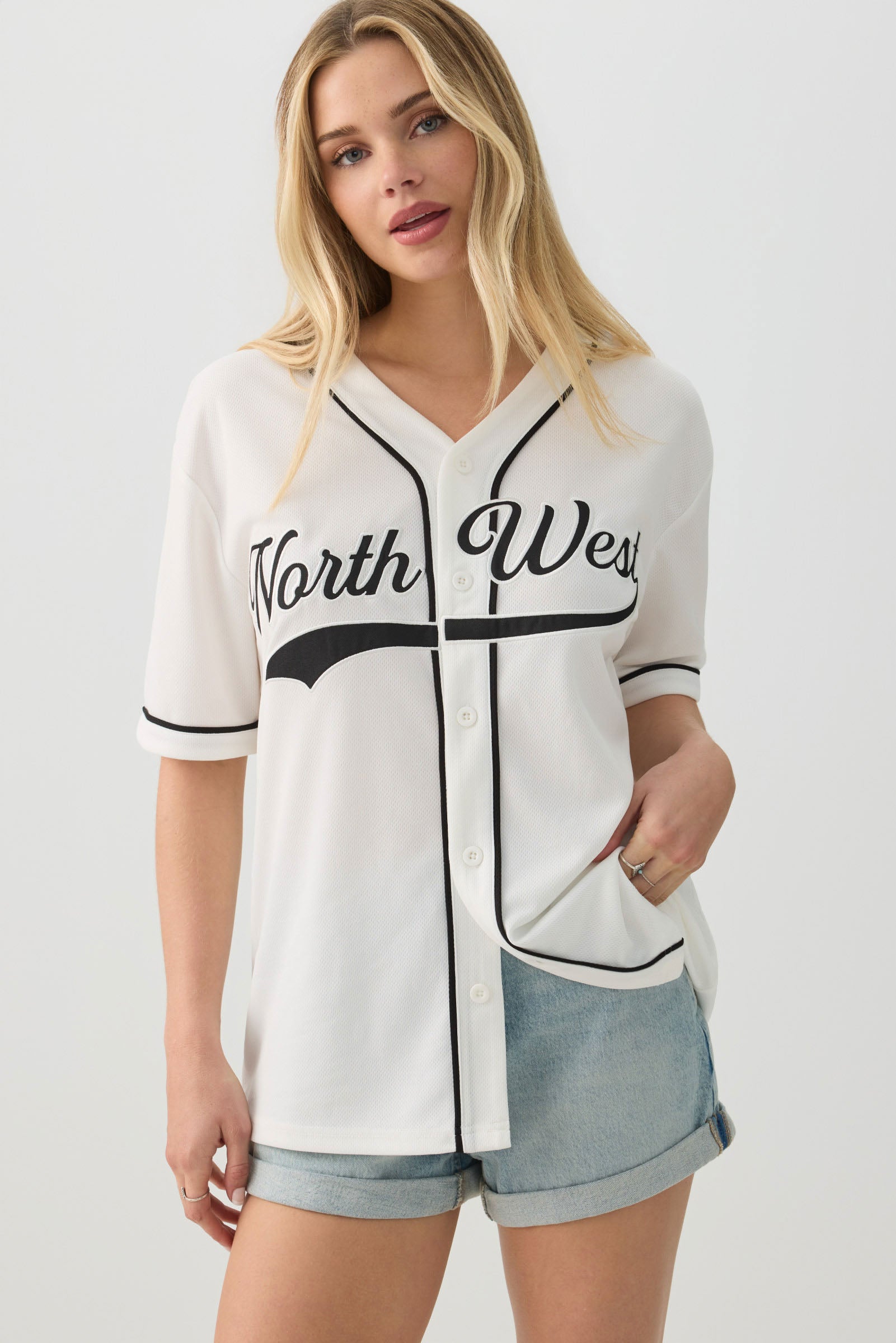 Oversized Mesh Football Shirt – Ardene