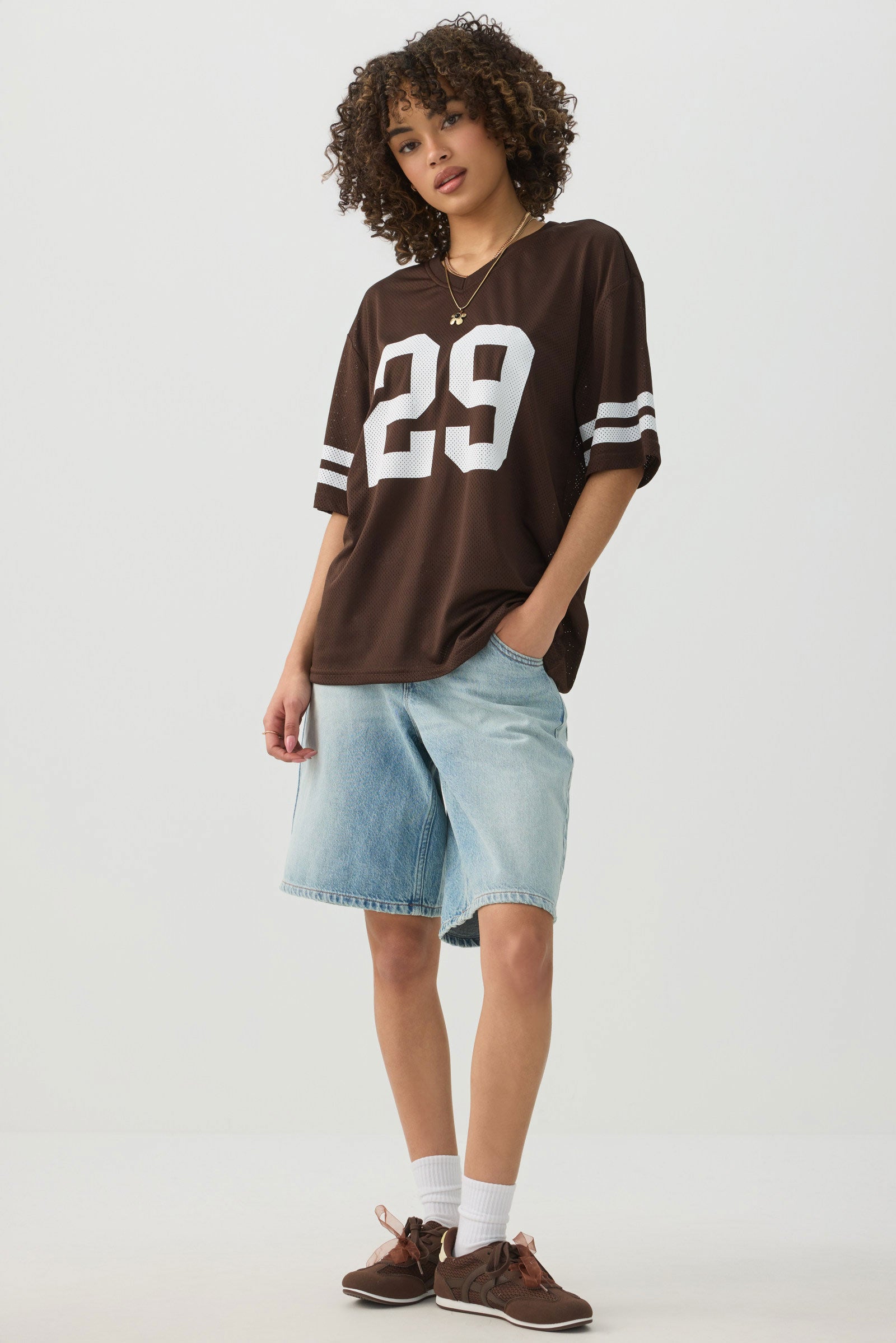 Mesh Football T-Shirt – Ardene