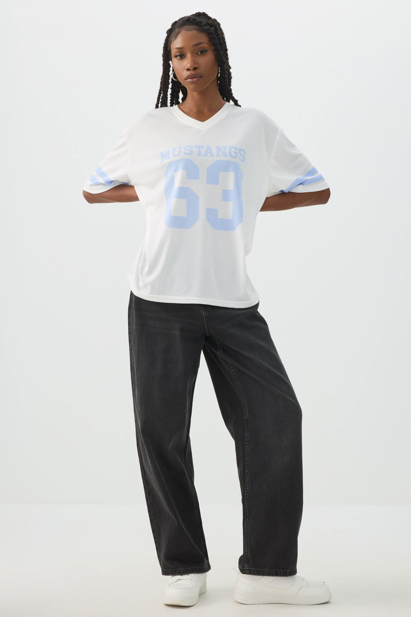 シャツ BUDSPOOL CLASSIC LOGO MESH FOOTBALL TEE Mesh Football T-Shirt – Ardene