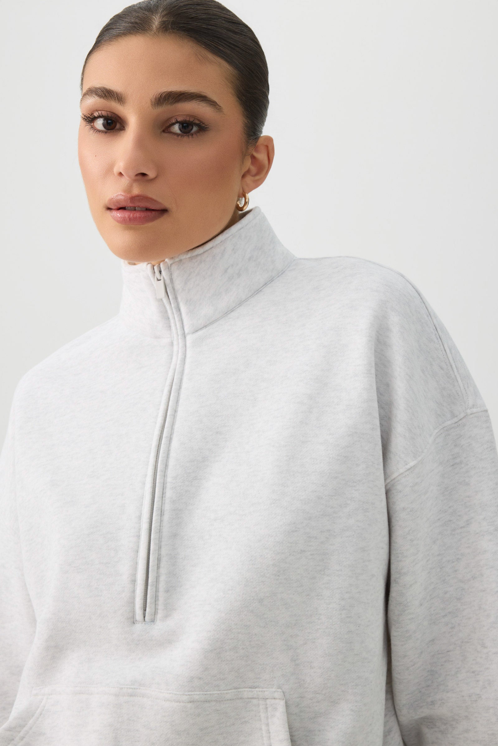 MADESOFT™ Fleece Oversized Half Zip Sweatshirt – Ardene