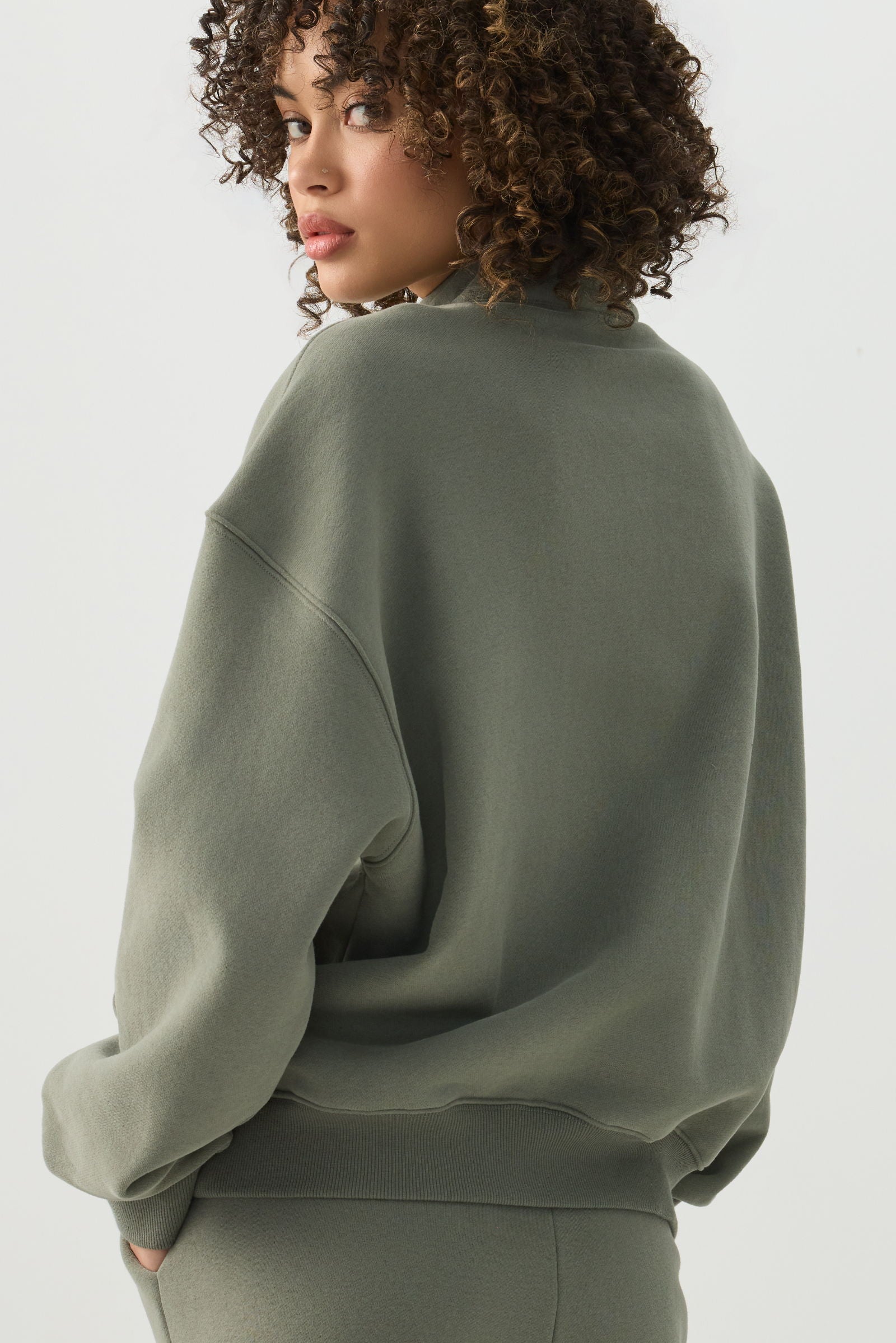 MADESOFT™ Fleece Oversized Half Zip Sweatshirt – Ardene