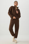 MADESOFT™ Fleece Oversized Half Zip Sweatshirt