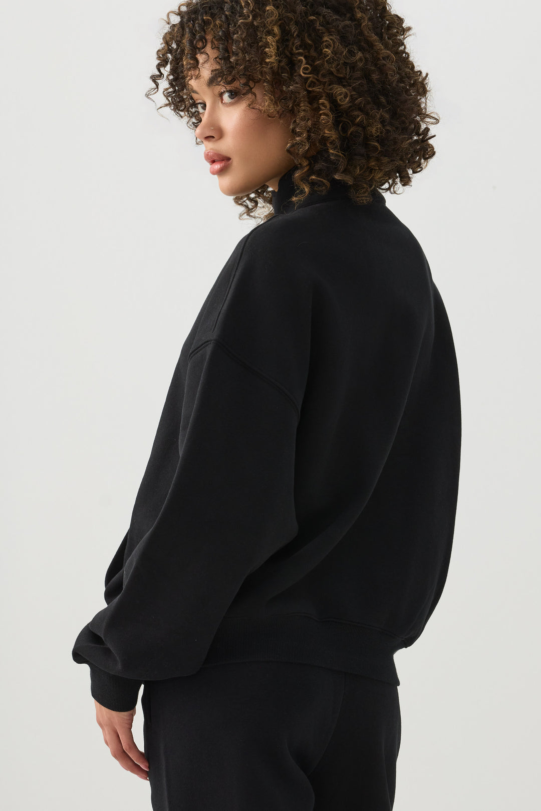 MADESOFT™ Fleece Oversized Half Zip Sweatshirt