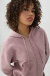 MADESOFT™ Fleece Short Zip Up Hoodie
