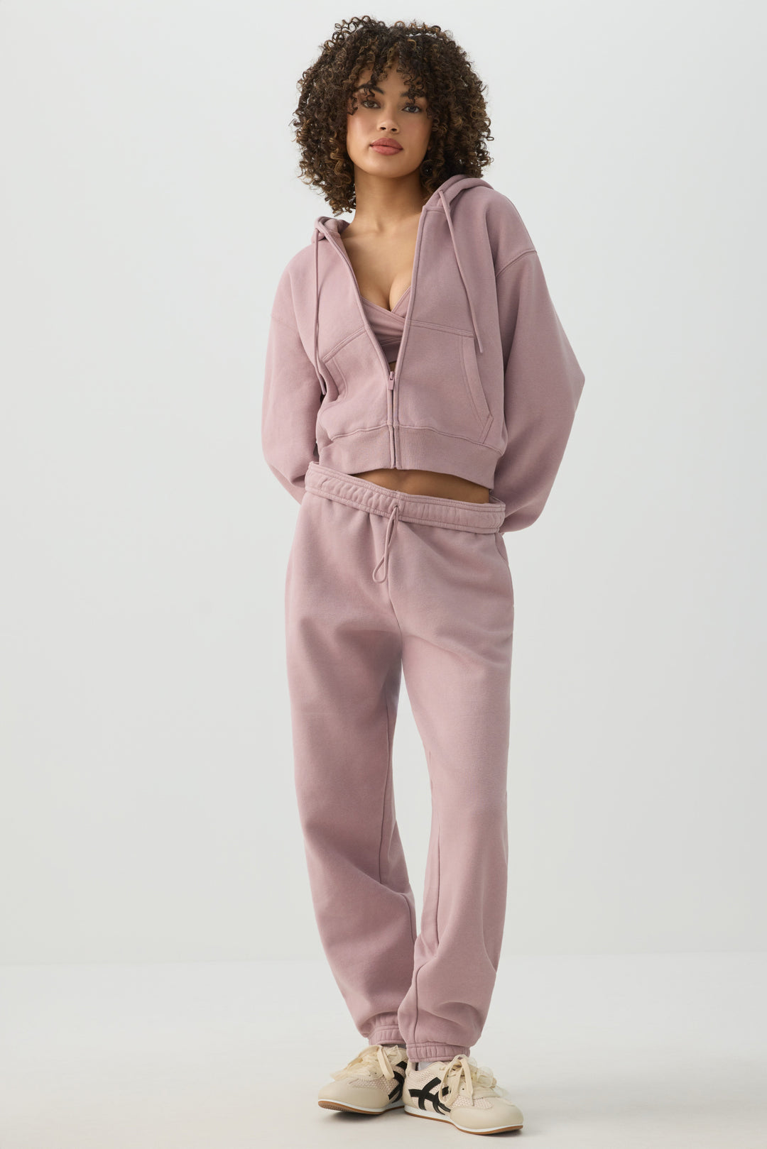 MADESOFT™ Fleece Short Zip Up Hoodie