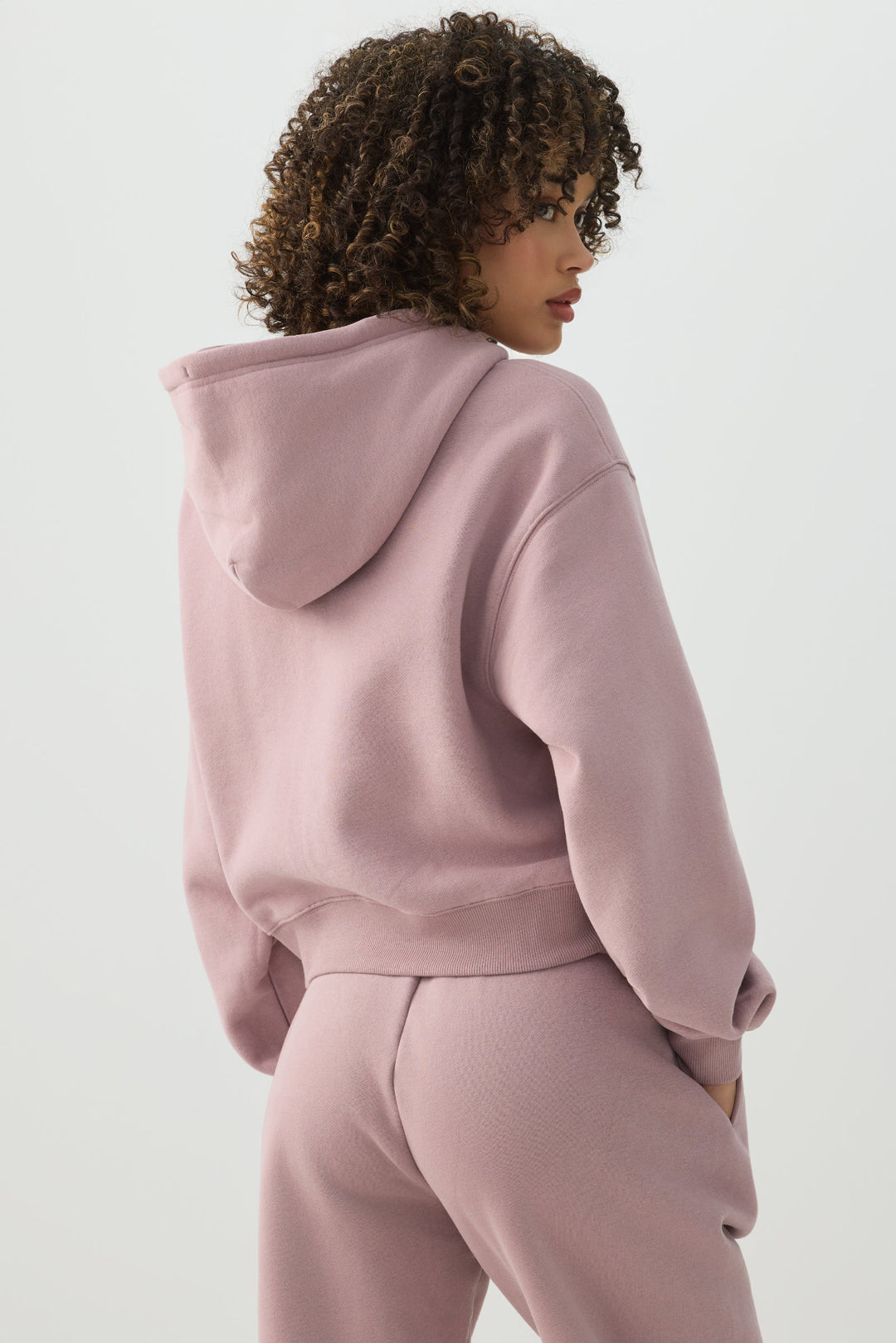 MADESOFT™ Fleece Short Zip Up Hoodie