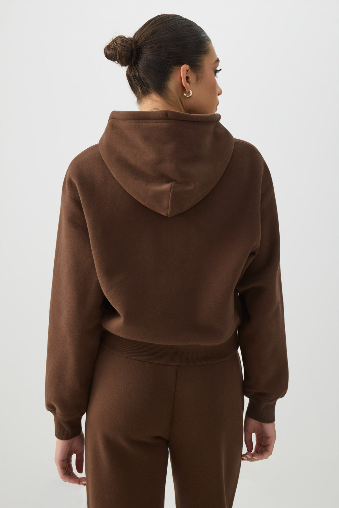 MADESOFT™ Fleece Short Zip Up Hoodie