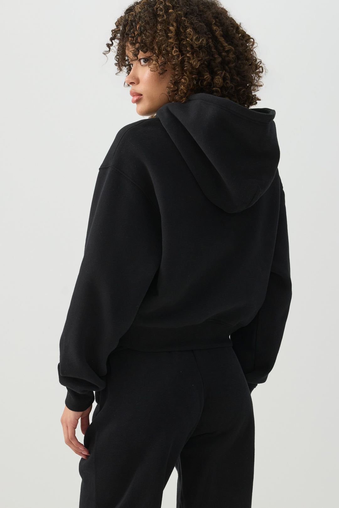 MADESOFT™ Fleece Short Zip Up Hoodie