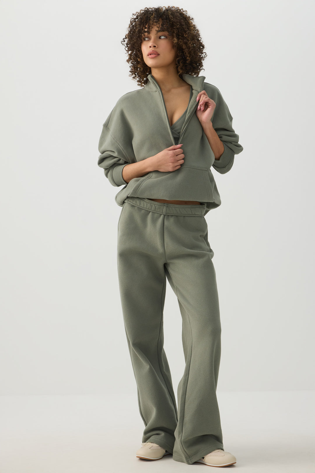 MADESOFT™ Fleece Straight Leg Sweatpants