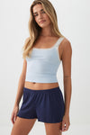 Rib PJ Shorts