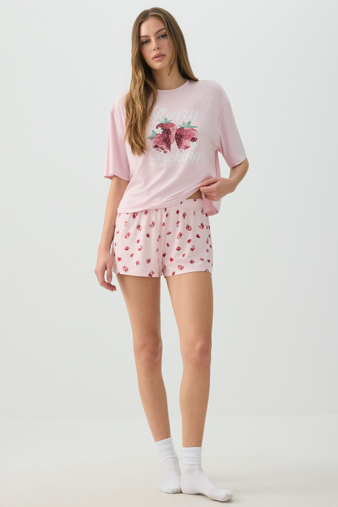 HUSHKNIT Boxy PJ Set