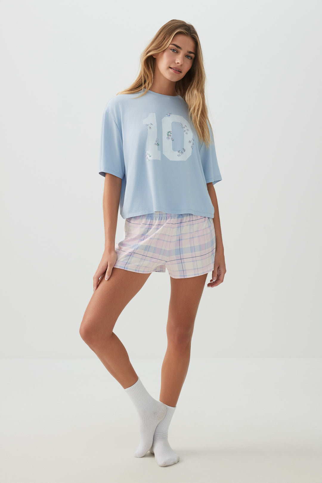 HUSHKNIT Boxy PJ Set