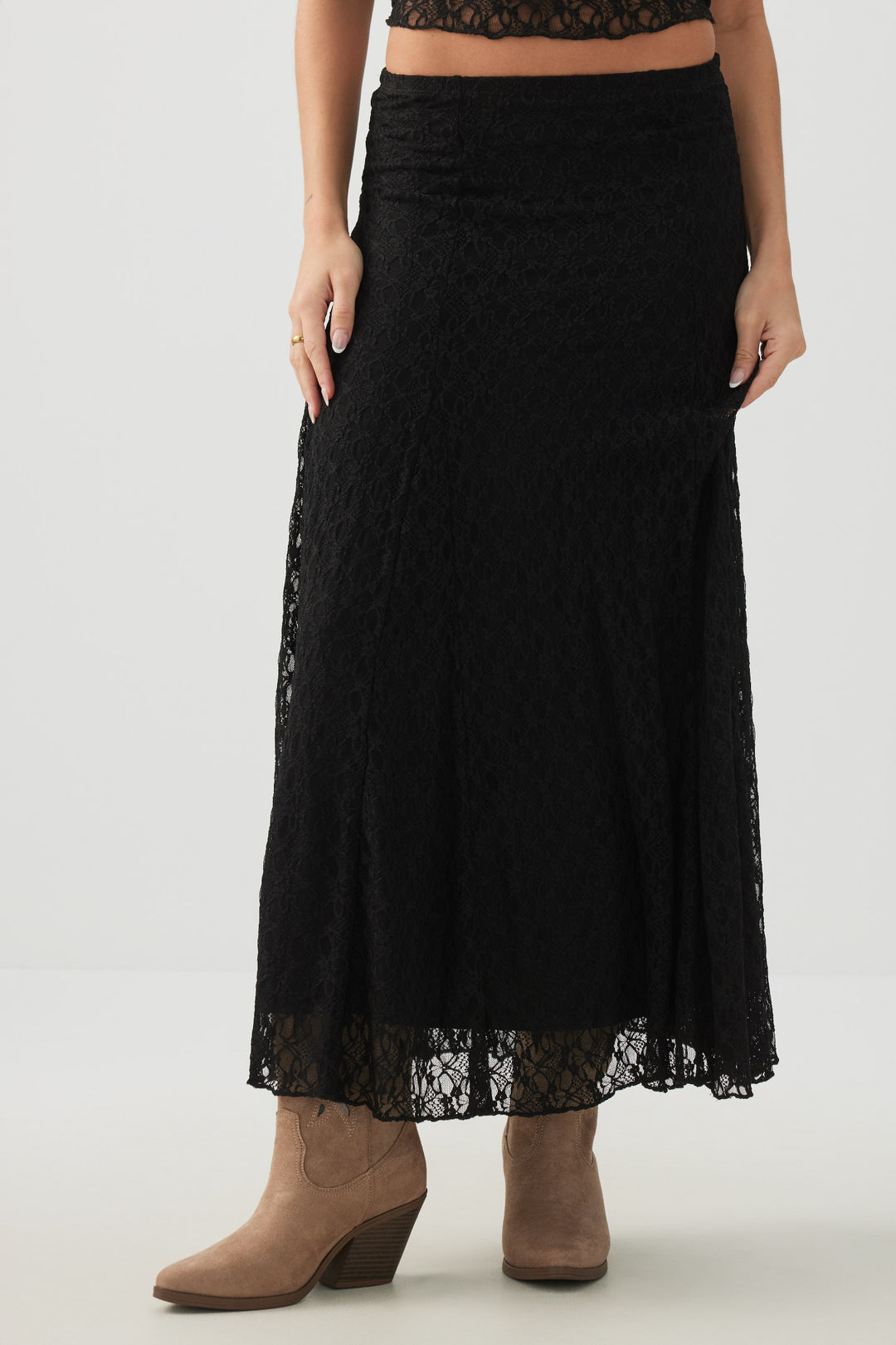 Lace Maxi Skirt
