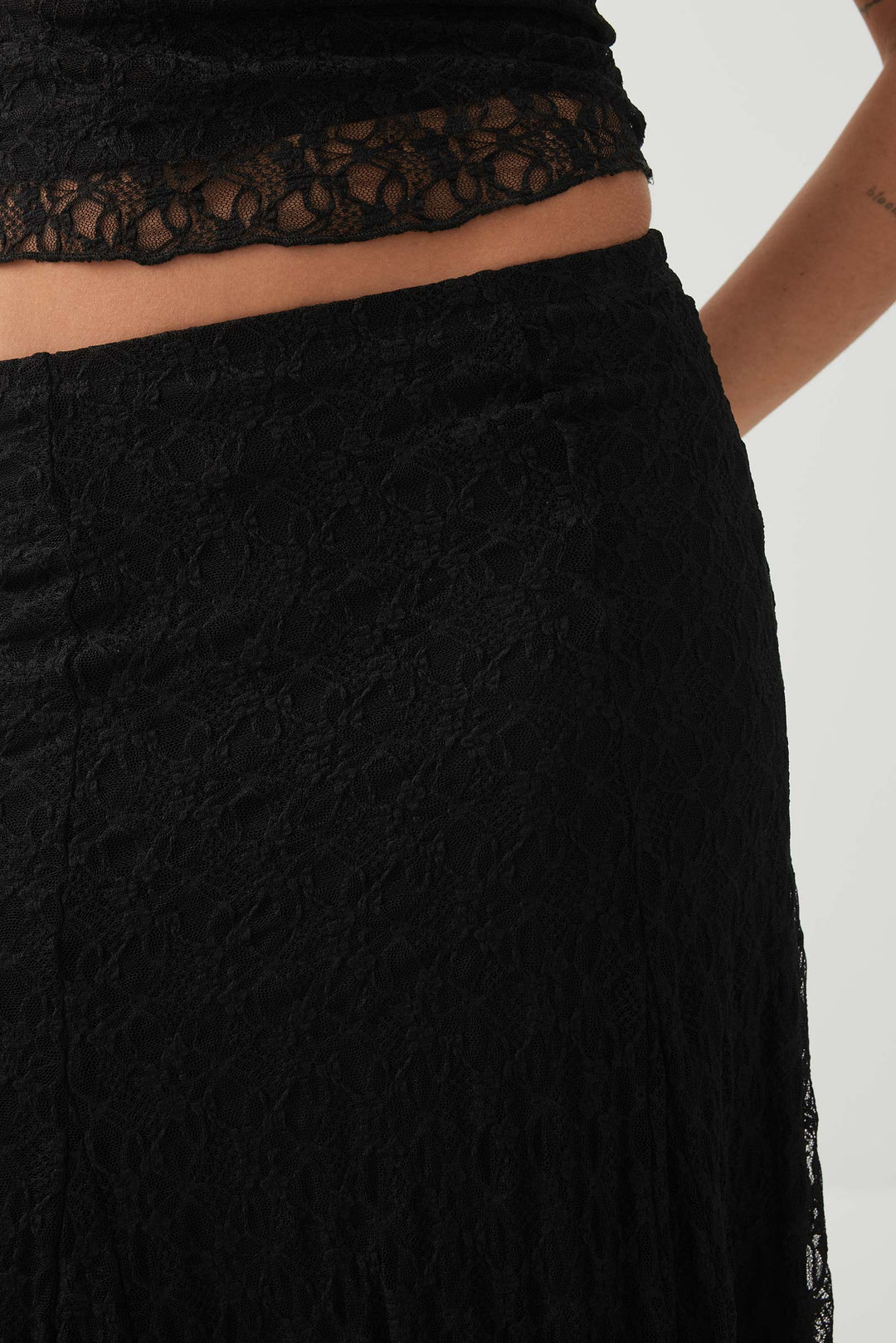 Lace Maxi Skirt