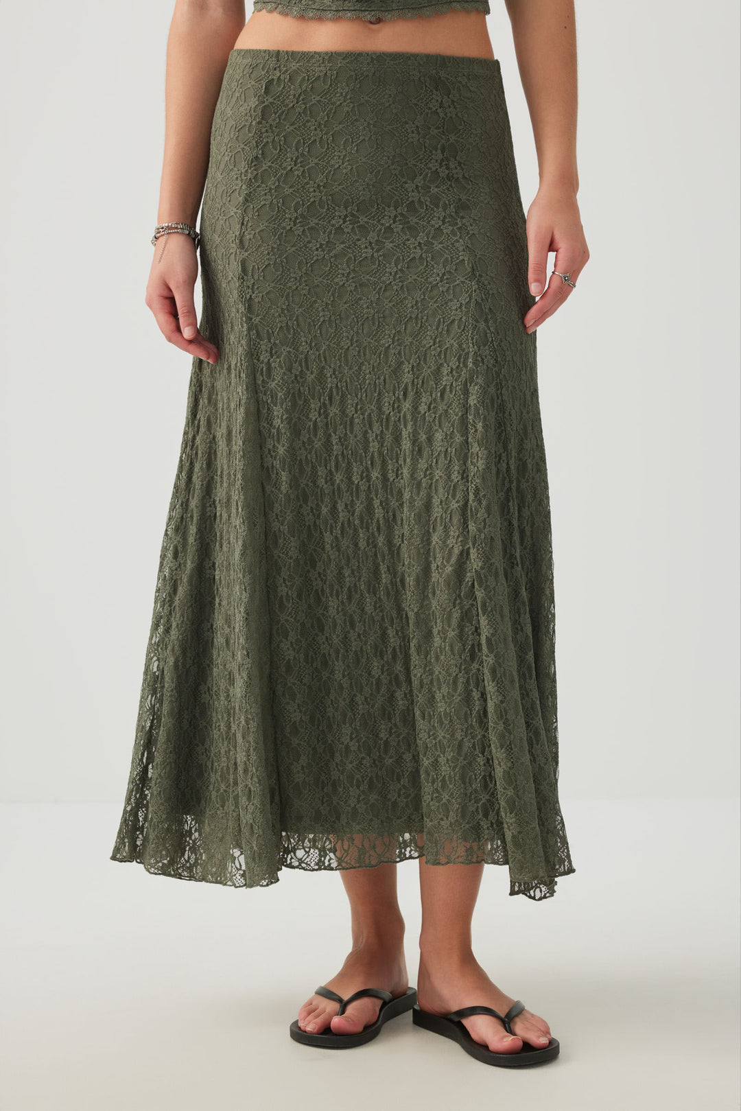 Lace Maxi Skirt