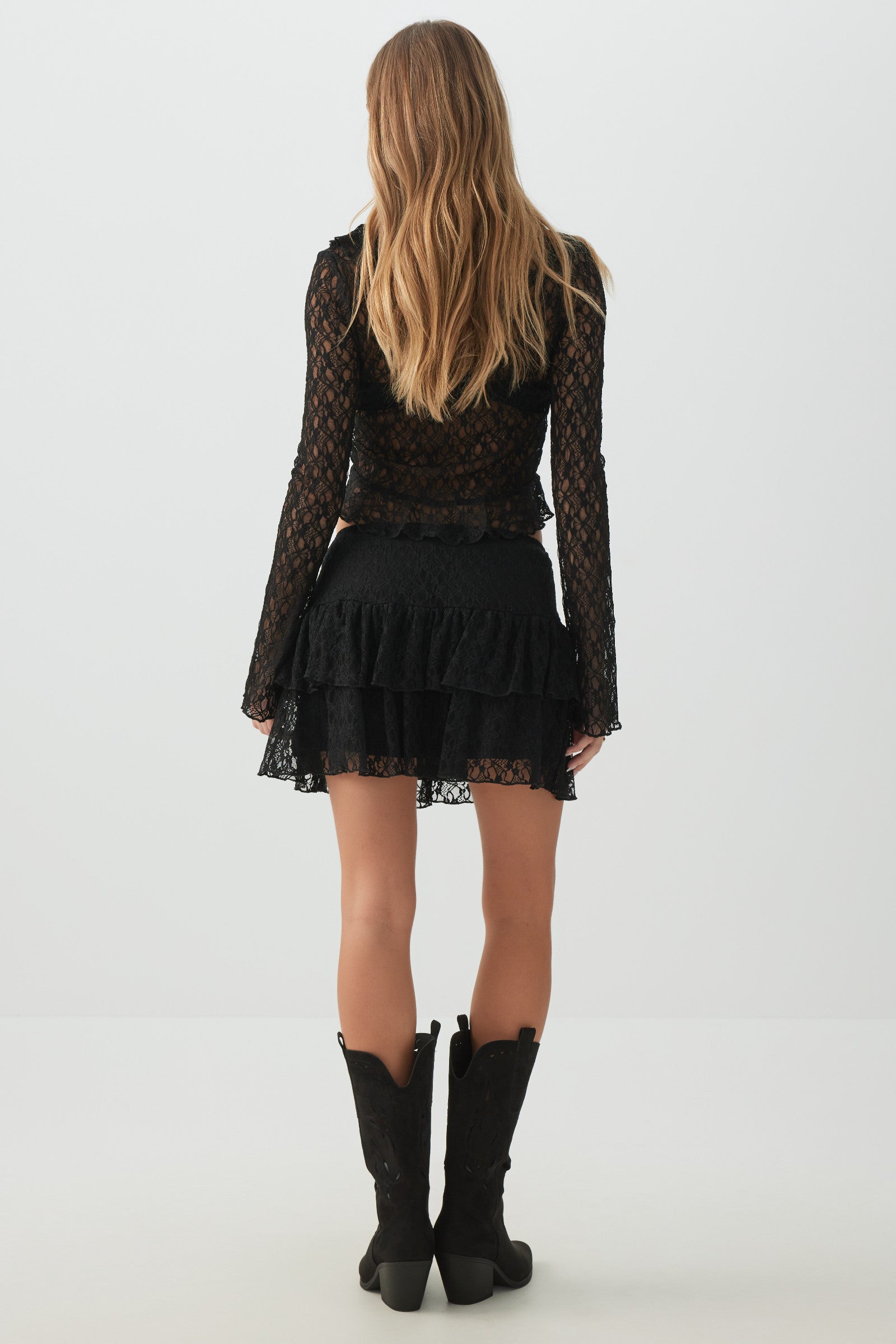 Lace Tiered Micro Skirt – Ardene