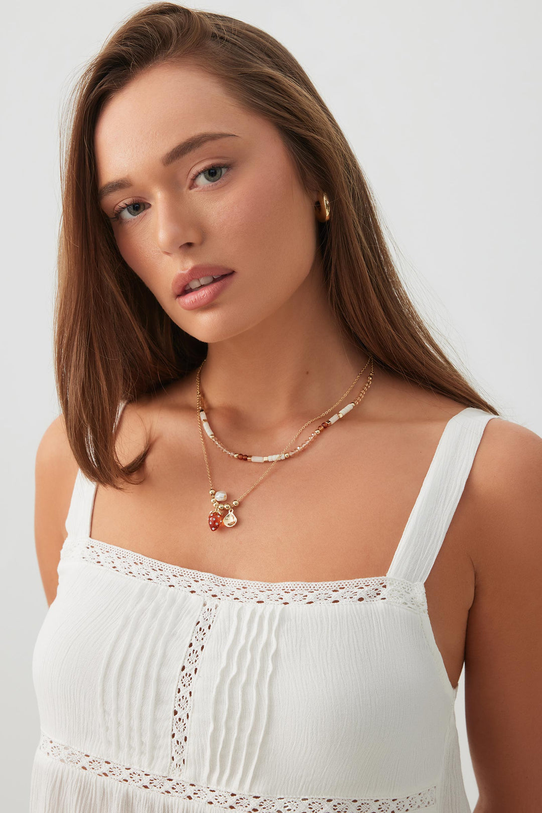 Crochet Trim Tank Top