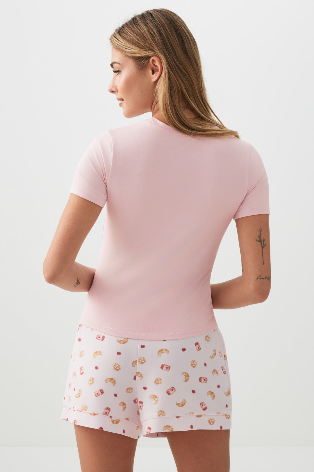 HUSHKNIT Graphic PJ Top