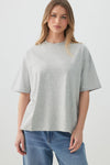 Basic Oversized Short Sleeve T-Shirt