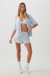 HUSHKNIT Notch Collar PJ Set