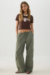 Cotton Woven Cargo Pants
