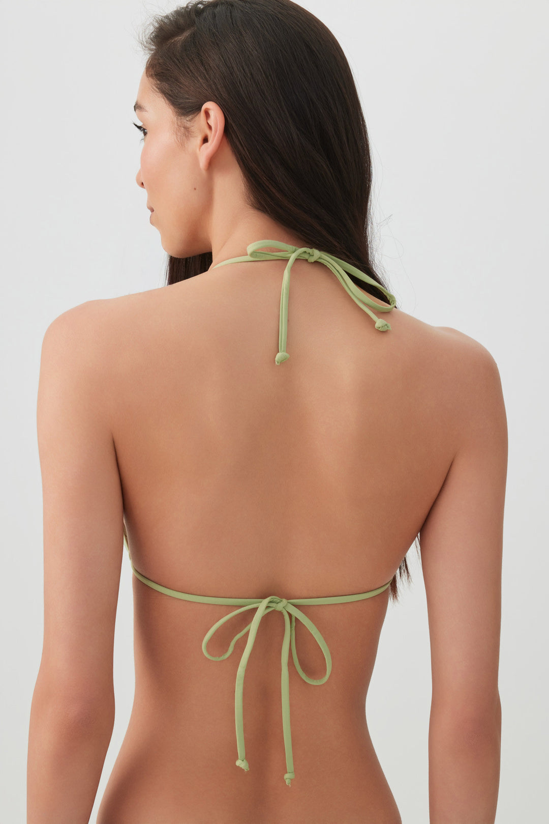 Haut de maillot triangle à détail de breloque