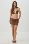 Jupe cache-maillot en crochet