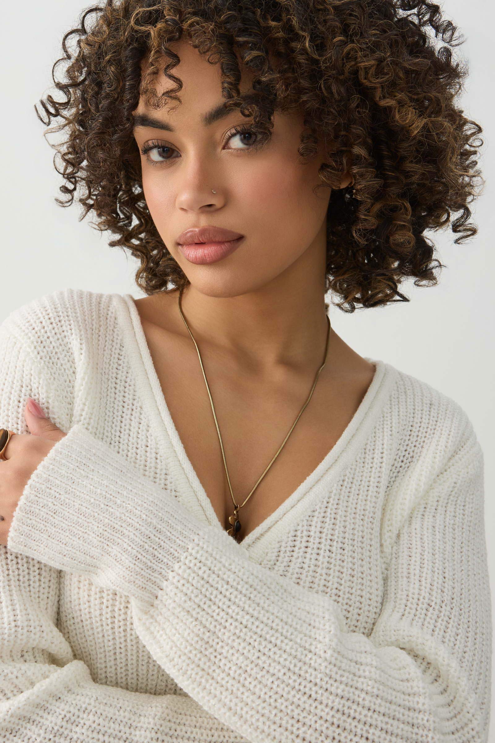Crop V-Neck Cardigan – Ardene